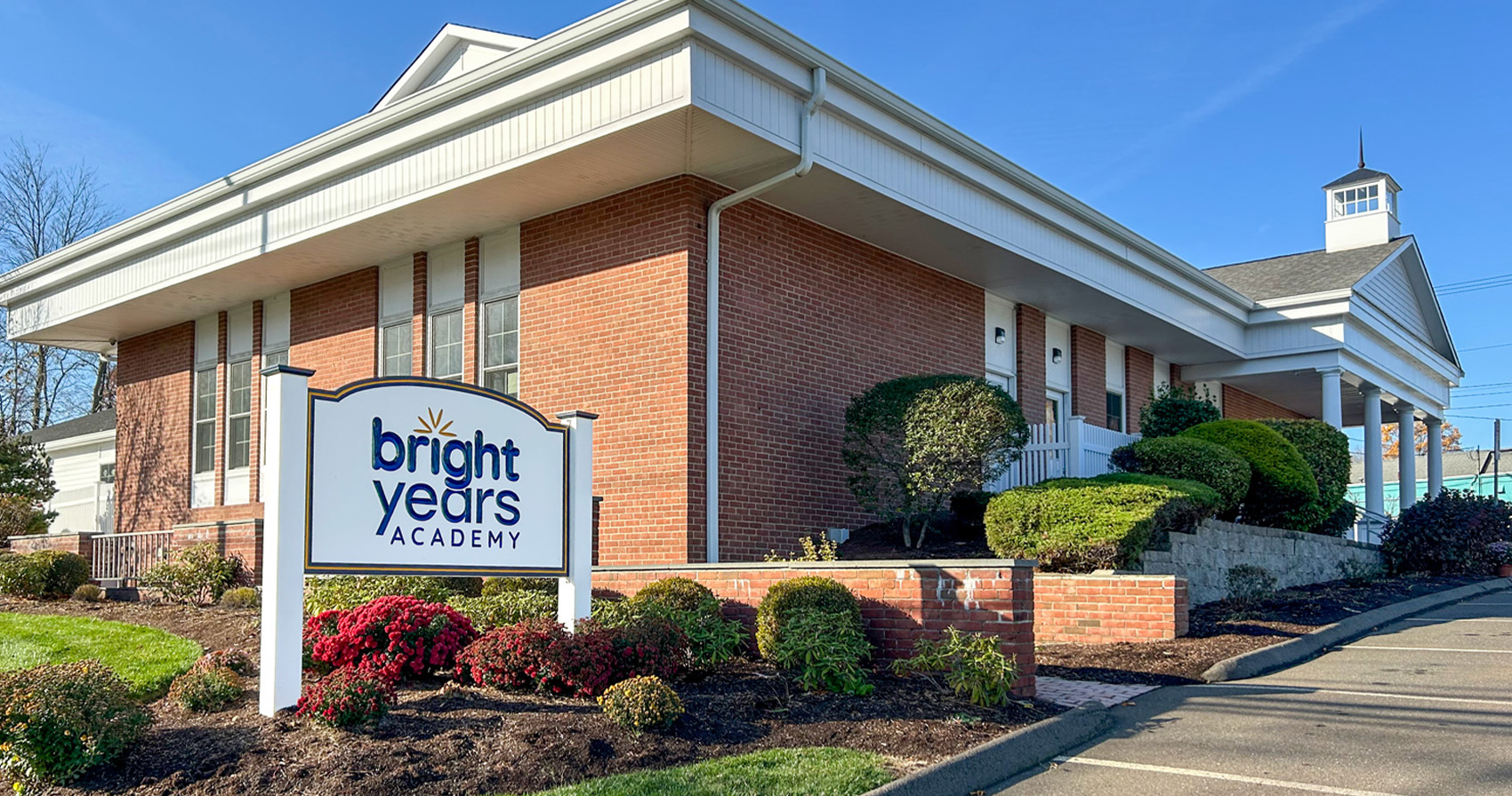 Outside of a Bright Years Academy building